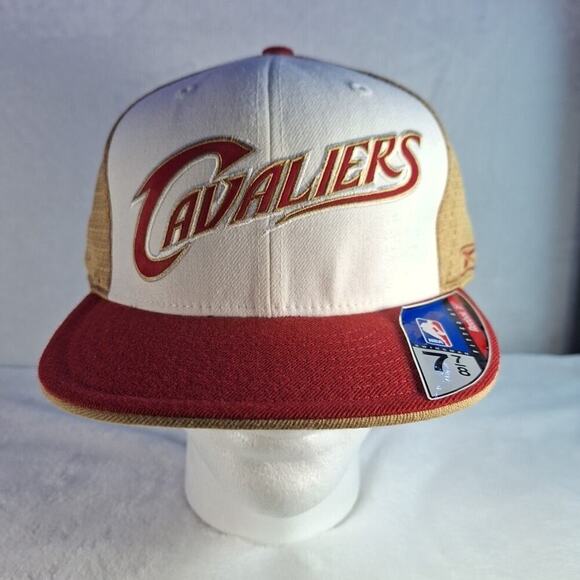 Cleveland Cavaliers CAVS Hat Cap Fitted Reebok Hat Size 7 7/8 NBA - Picture 1 of 10